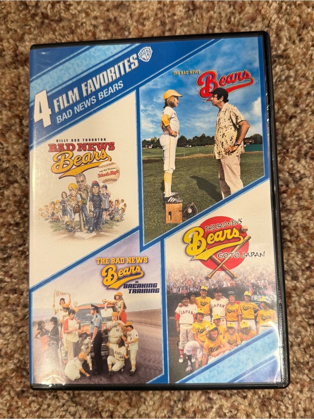 Bad News Bears 4-Film Favorites DVD